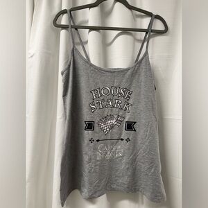 Primark Gray Game of Thrones Pajama Top Size-XL